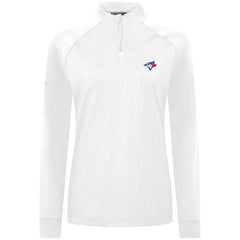 Toronto Blue Jays Levelwear Women's Amethyst Insignia 2.0 Quarter-Zip Jacket Sale