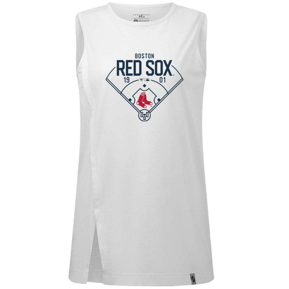 Boston Red Sox Levelwear Women's Influx Home Field Tank Top Online