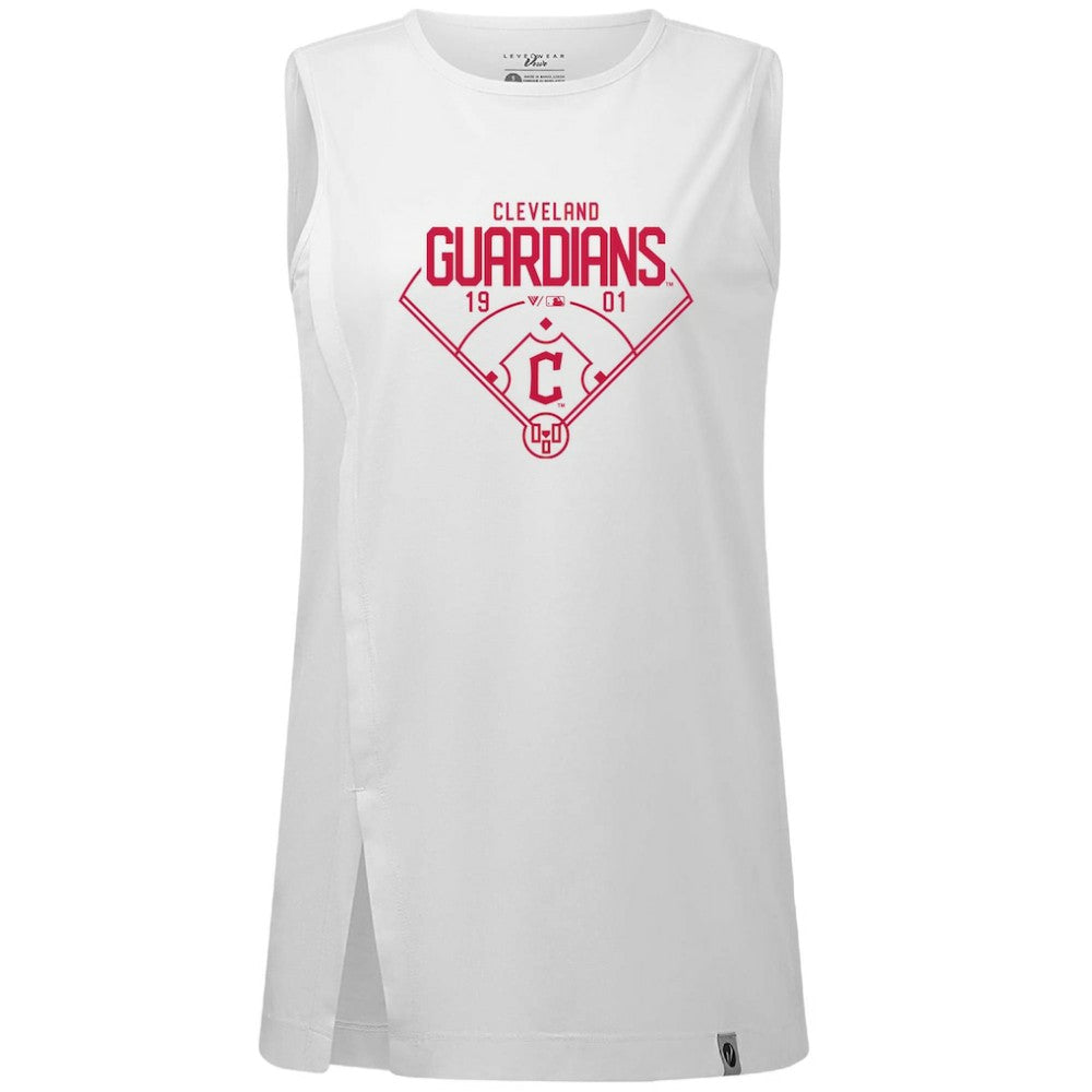 Cleveland Guardians Levelwear Women's Influx Home Field Tank Top Online