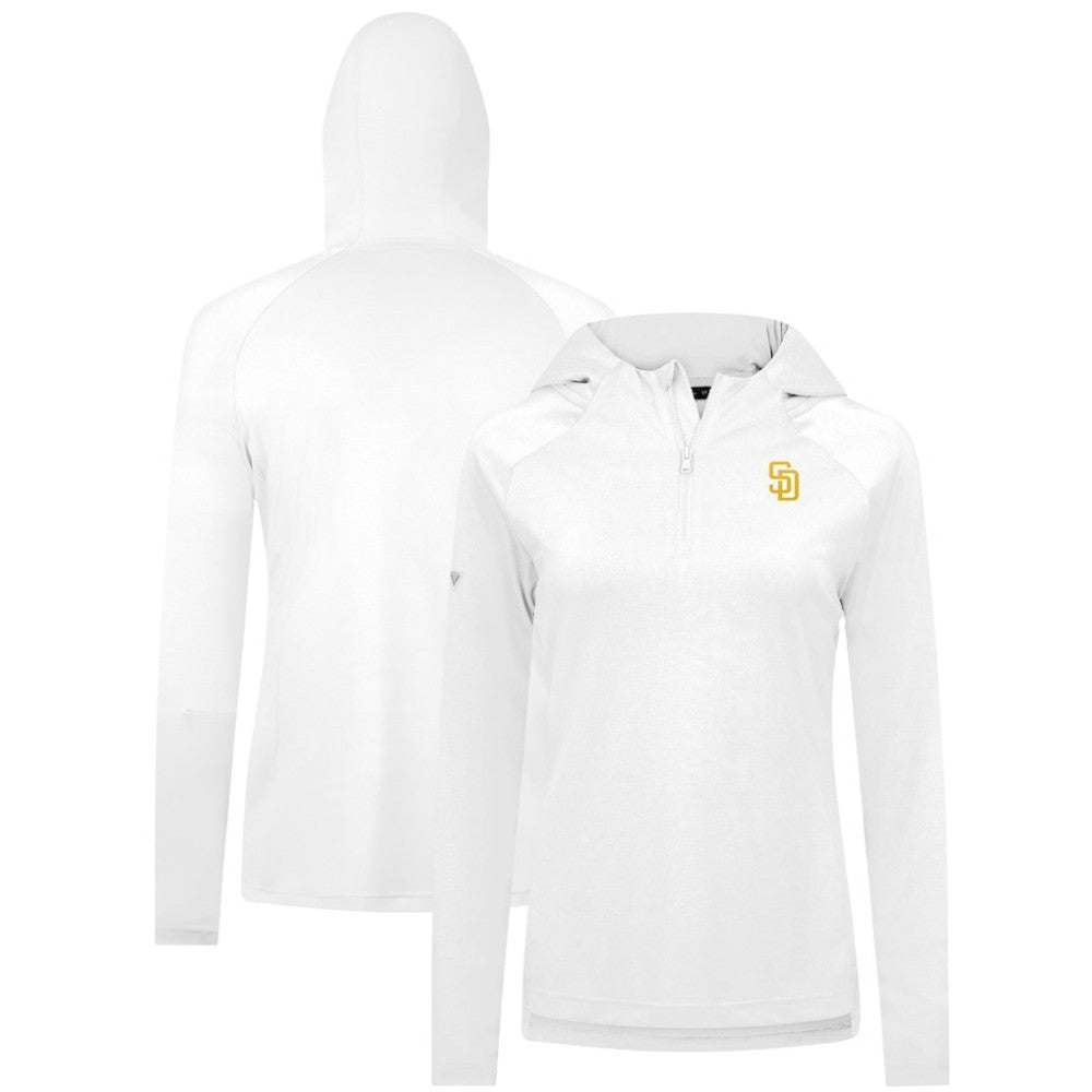 San Diego Padres Levelwear Women's Raven Insignia 2.0 Quarter-Zip Jacket for sale