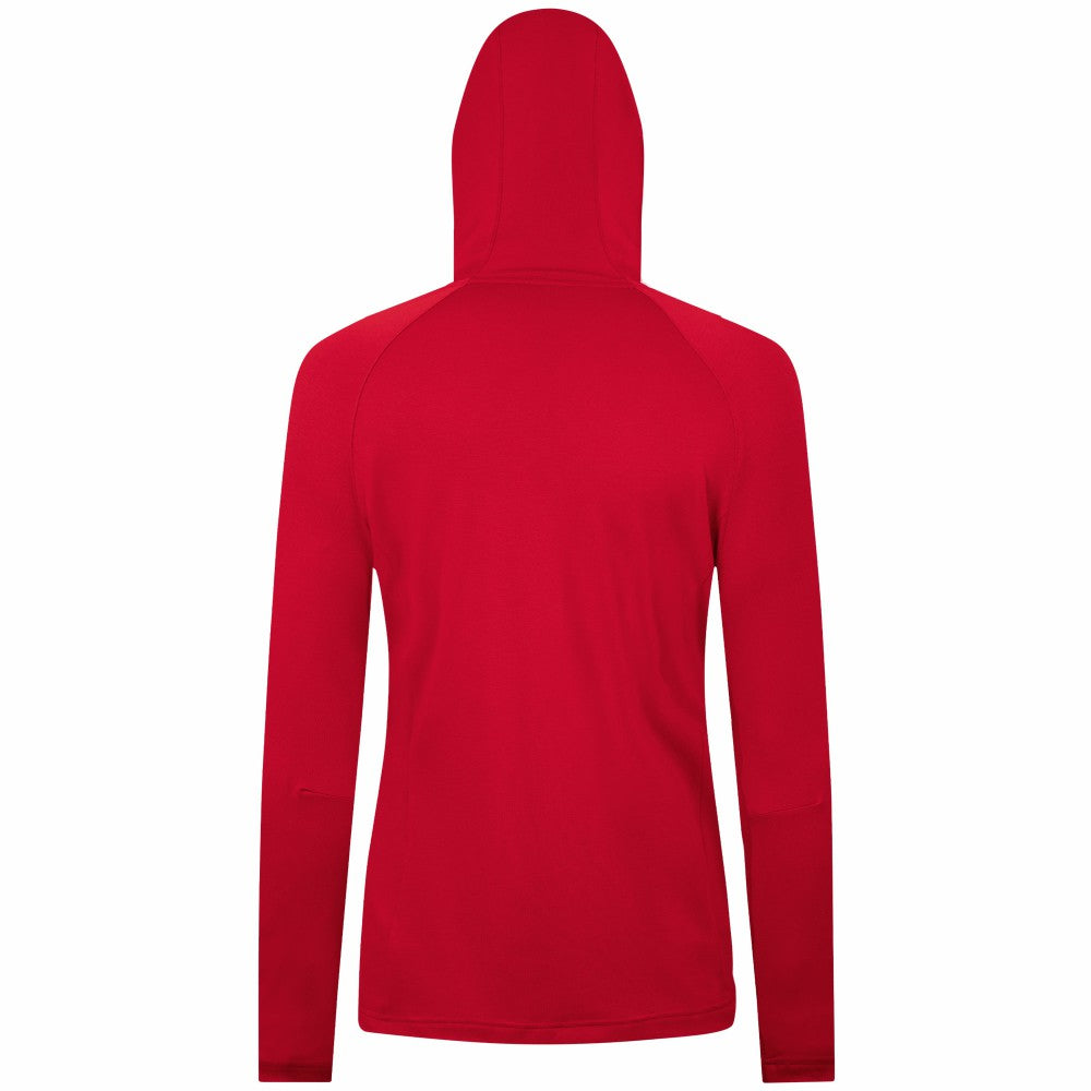 Cincinnati Reds Levelwear Women's Raven Insignia 2.0 Quarter-Zip Jacket Sale