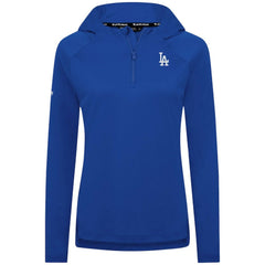 Los Angeles Dodgers Levelwear Women's Raven Insignia 2.0 Quarter-Zip Jacket for sale