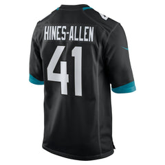 Josh Hines-Allen Jacksonville Jaguars Alternate Game Jersey - Black - Nike