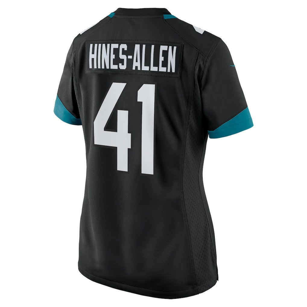 Josh Hines-Allen Jacksonville Jaguars Women's Alternate Player Game Jersey - Black - Nike