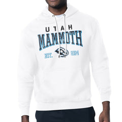 Utah Mammoth Starter Retro Graphic Fleece Pullover Hoodie - White | NHL discount