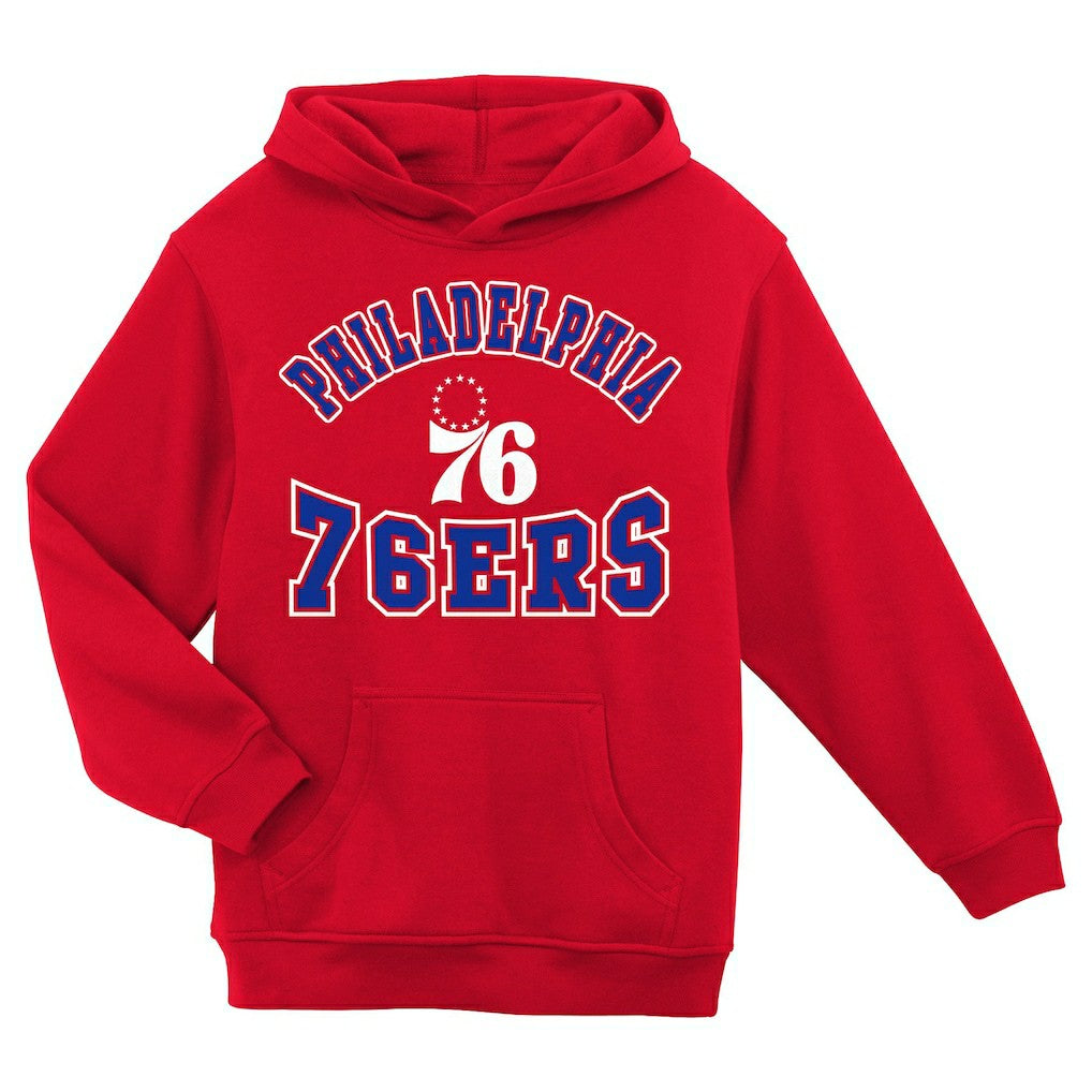 Philadelphia 76ers Preschool Home Town Pullover Fleece Hoodie Red