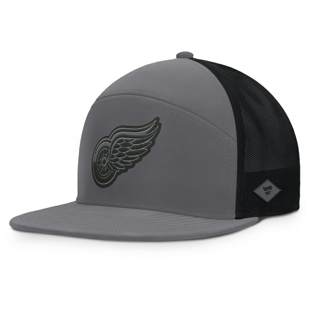 Detroit Red Wings Fanatics Fairweather Adjustable Hat - Charcoal | Fanatics Lifestyle