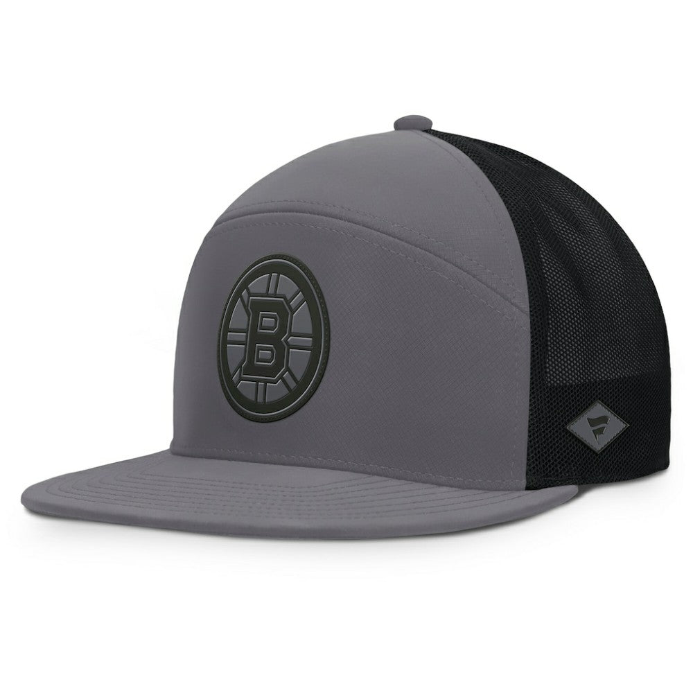 Boston Bruins Fanatics Fairweather Adjustable Hat - Charcoal | Fanatics Lifestyle