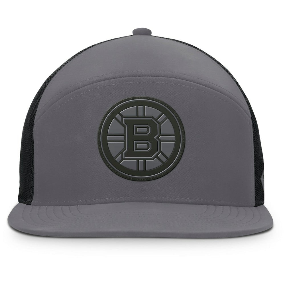 Boston Bruins Fanatics Fairweather Adjustable Hat - Charcoal | Fanatics Lifestyle