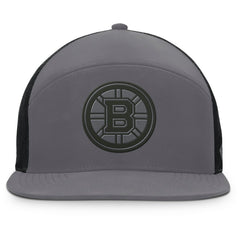 Boston Bruins Fanatics Fairweather Adjustable Hat - Charcoal | Fanatics Lifestyle