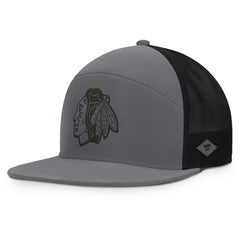 Chicago Blackhawks Fanatics Fairweather Adjustable Hat - Charcoal | Fanatics sale