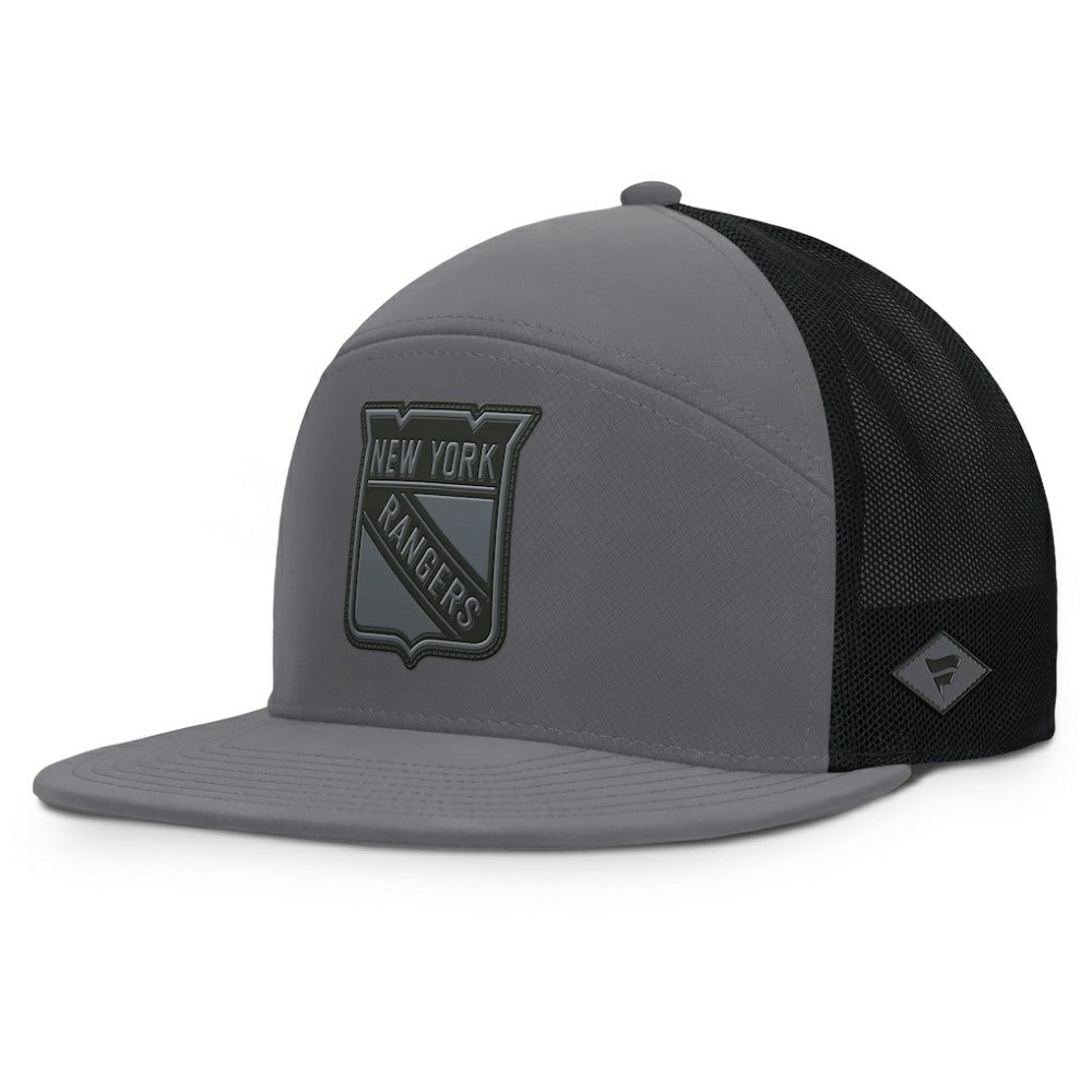 New York Rangers Fanatics Fairweather Adjustable Hat - Charcoal | Fanatics online