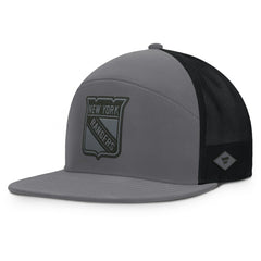 New York Rangers Fanatics Fairweather Adjustable Hat - Charcoal | Fanatics online