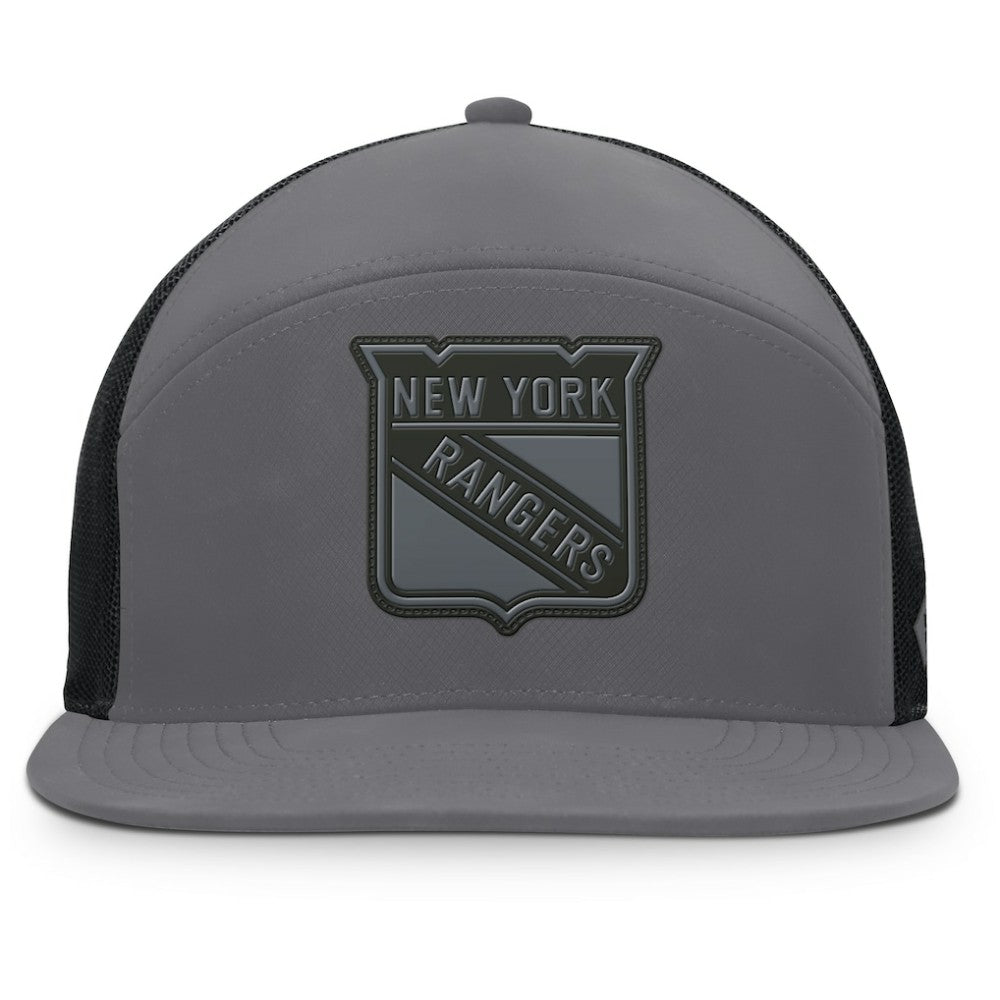 New York Rangers Fanatics Fairweather Adjustable Hat - Charcoal | Fanatics online