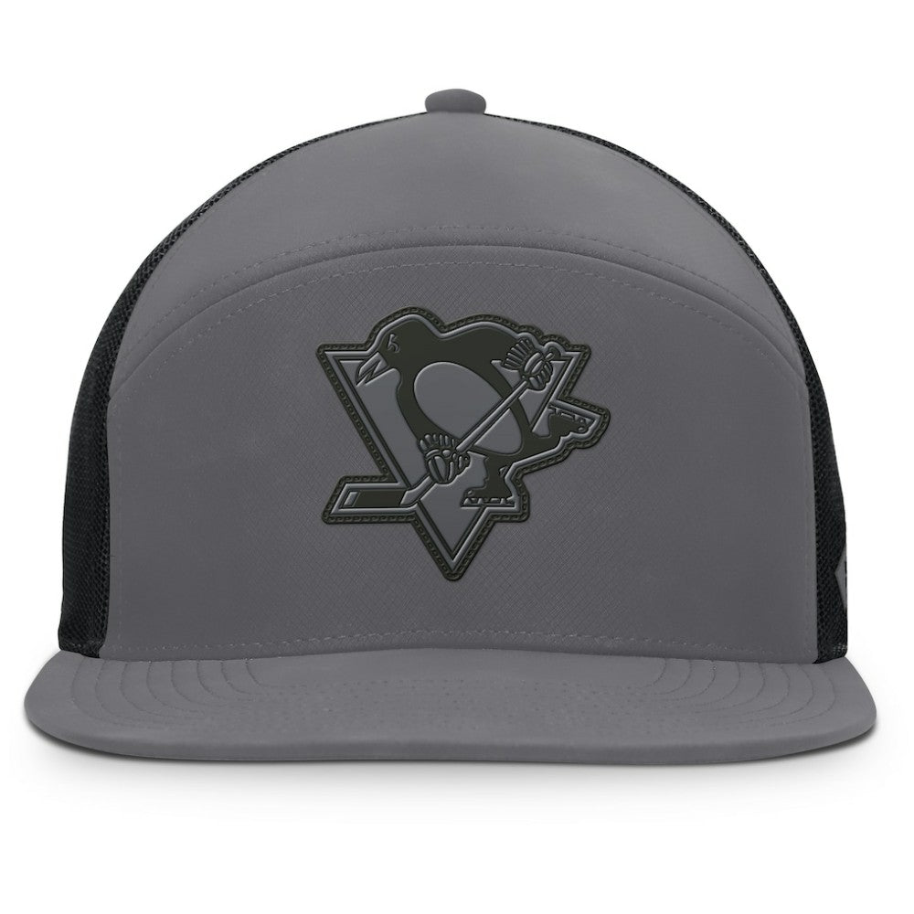 Pittsburgh Penguins Fanatics Fairweather Adjustable Hat - Charcoal | Fanatics Lifestyle
