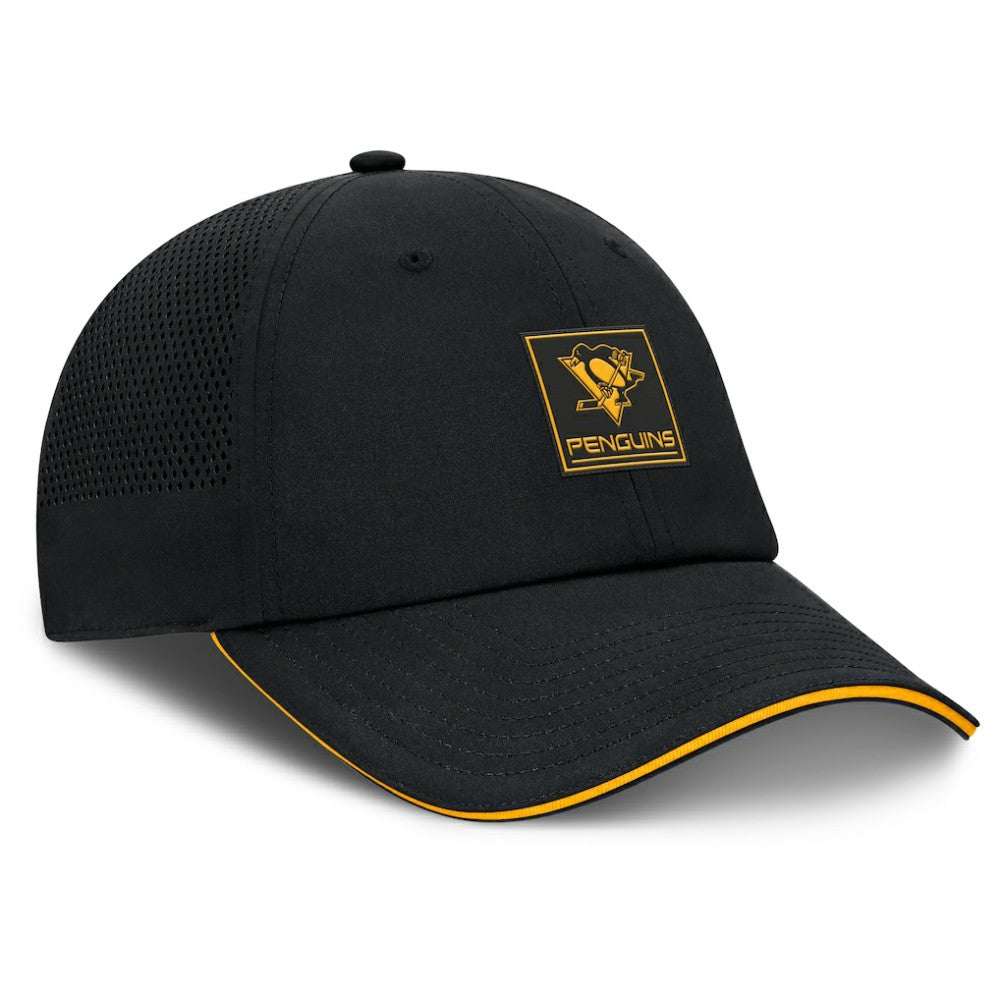 Pittsburgh Penguins Fanatics Driver Adjustable Hat - Black | Fanatics sale