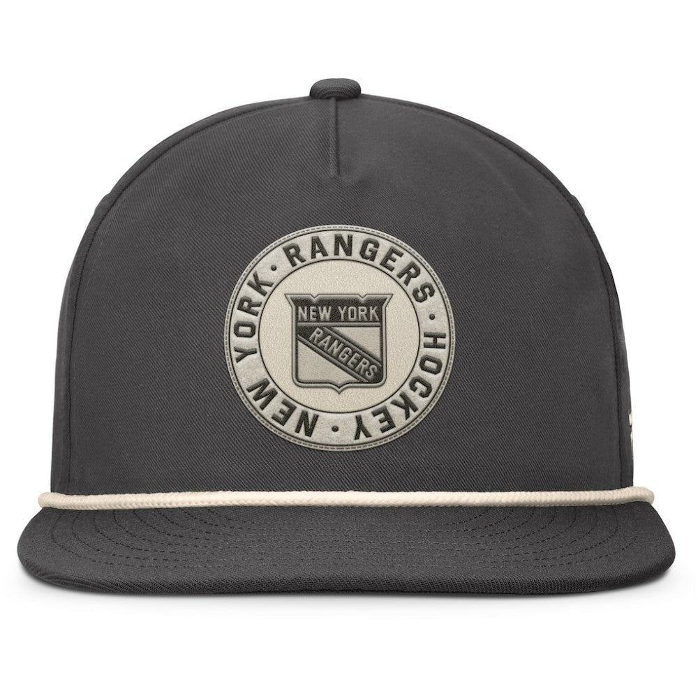 New York Rangers Fanatics Closer Adjustable Hat - Charcoal | Fanatics on sale