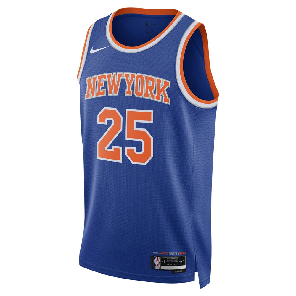 Nike Mikal Bridges New York Knicks Unisex 2024 Offseason Addition Swingman Jersey Blue