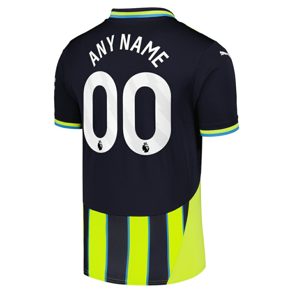 Puma - Manchester City 2024/25 Away Replica Custom Jersey - Navy