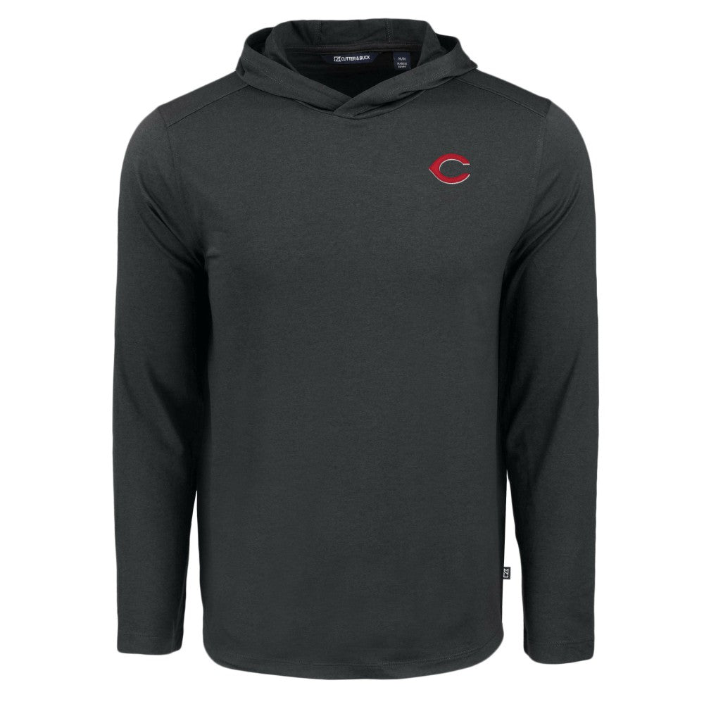 Cincinnati Reds Cutter & Buck Coastline Epic Comfort Recycled Eco Hoodie Long Sleeve T-Shirt Near Me