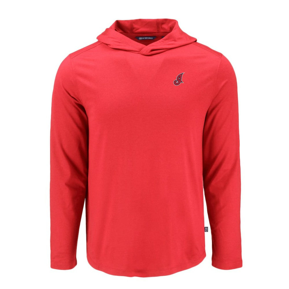 Cleveland Guardians Cutter & Buck Coastline Epic Comfort Recycled Eco Hoodie Long Sleeve T-Shirt Online
