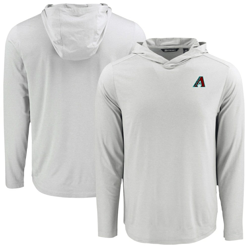 Arizona Diamondbacks Cutter & Buck Coastline Epic Comfort Recycled Eco Hoodie Long Sleeve T-Shirt Outlet