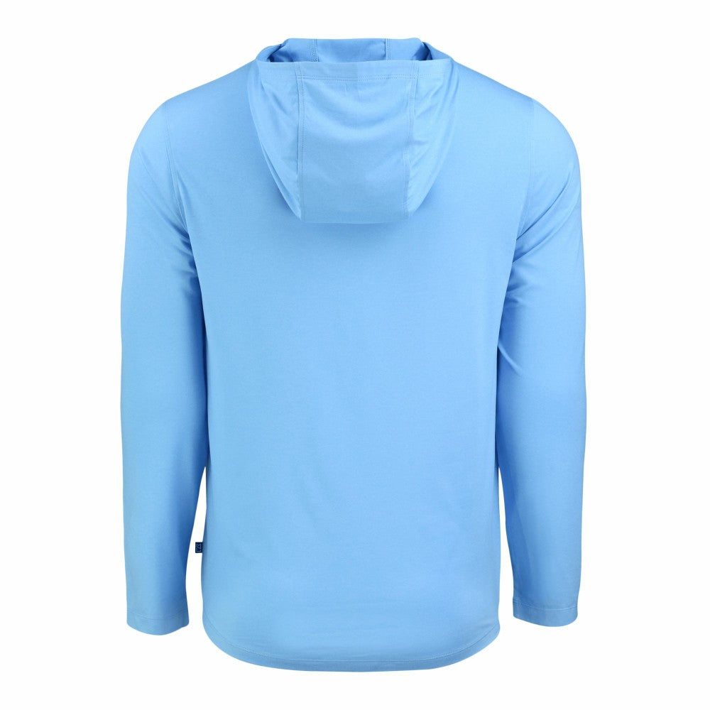 Kansas City Royals Cutter & Buck Coastline Epic Comfort Recycled Eco Hoodie Long Sleeve T-Shirt Outlet