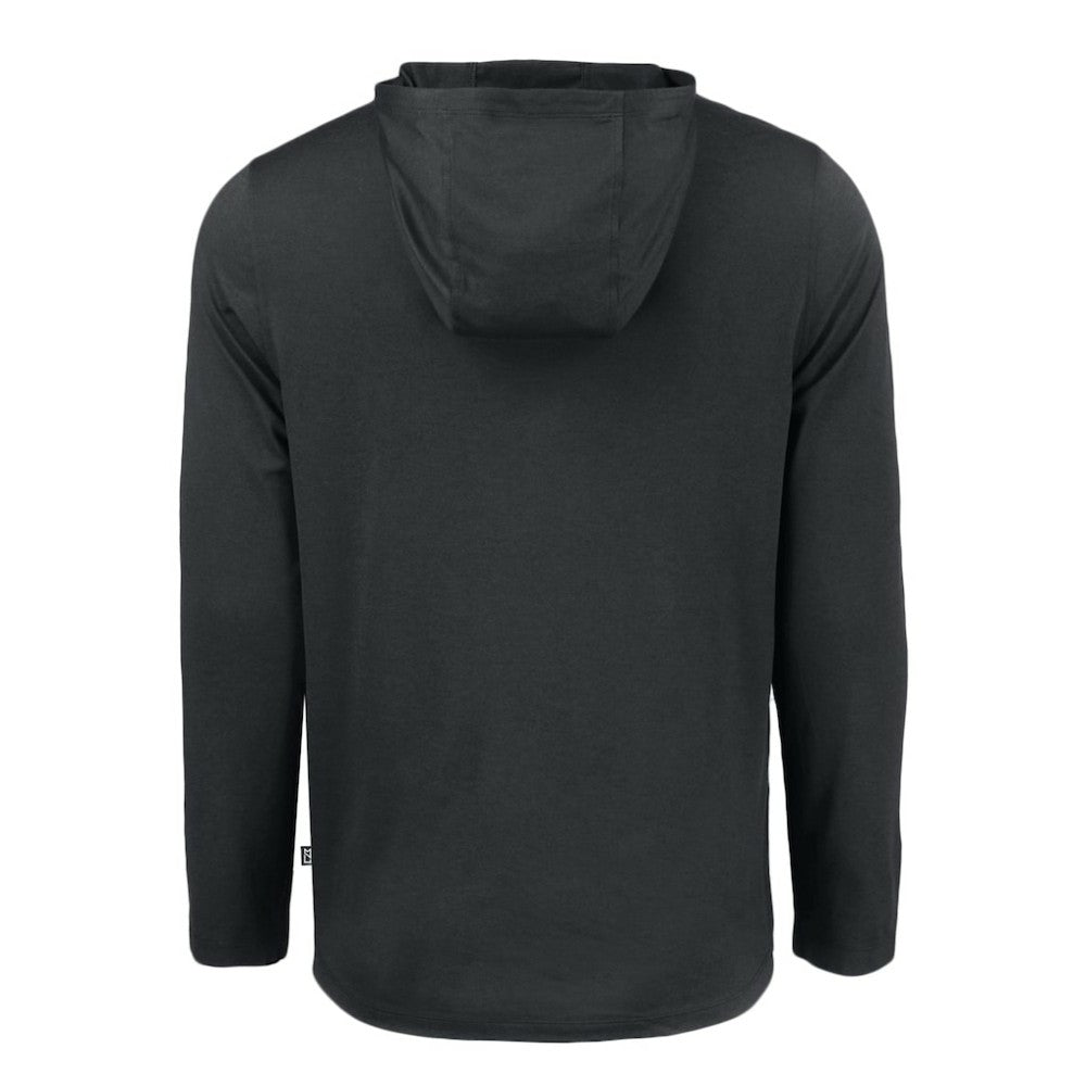 Miami Marlins Cutter & Buck Coastline Epic Comfort Recycled Eco Hoodie Long Sleeve T-Shirt Discount