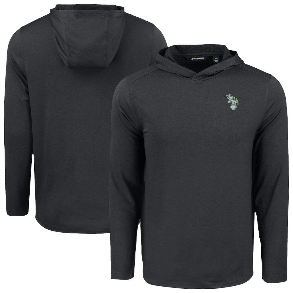 Athletics Cutter & Buck Coastline Epic Comfort Recycled Eco Hoodie Long Sleeve T-Shirt Outlet