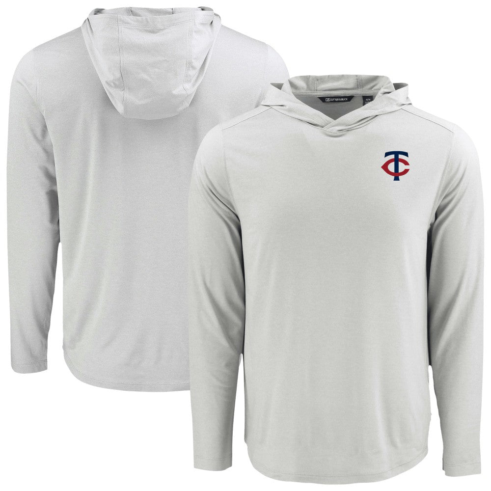 Minnesota Twins Cutter & Buck Coastline Epic Comfort Recycled Eco Hoodie Long Sleeve T-Shirt Near Me