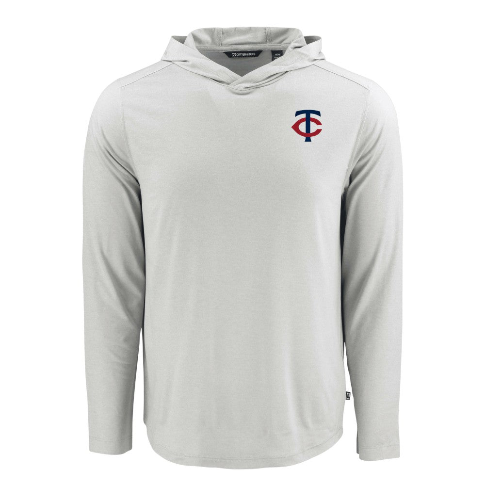 Minnesota Twins Cutter & Buck Coastline Epic Comfort Recycled Eco Hoodie Long Sleeve T-Shirt Near Me
