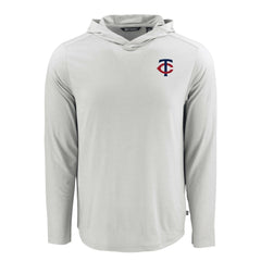 Minnesota Twins Cutter & Buck Coastline Epic Comfort Recycled Eco Hoodie Long Sleeve T-Shirt Near Me
