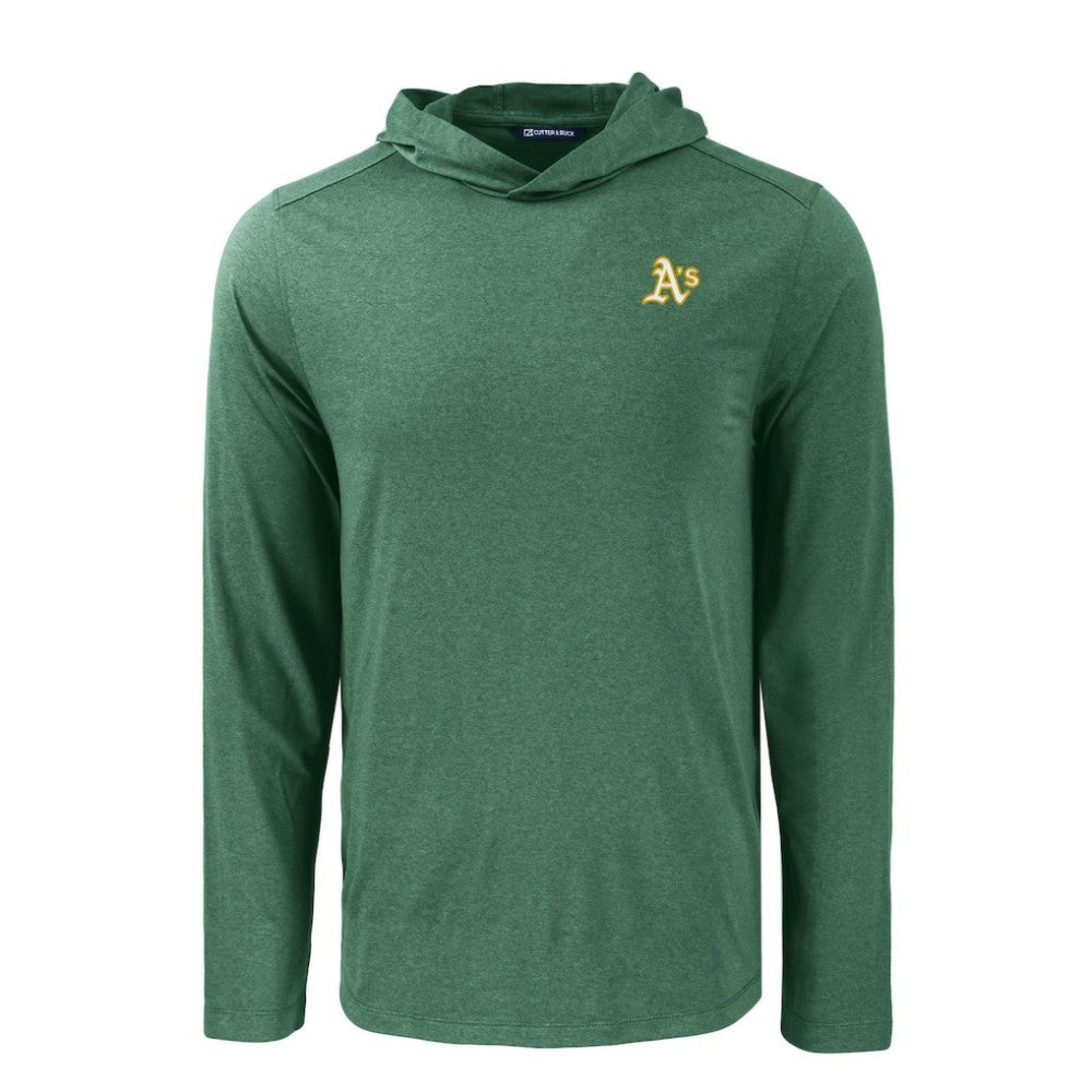 Athletics Cutter & Buck Coastline Epic Comfort Recycled Eco Hoodie Long Sleeve T-Shirt for sale
