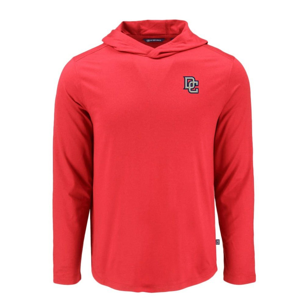 Washington Nationals Cutter & Buck Coastline Epic Comfort Recycled Eco Hoodie Long Sleeve T-Shirt Near Me