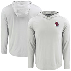 St. Louis Cardinals Cutter & Buck Coastline Epic Comfort Recycled Eco Hoodie Long Sleeve T-Shirt Discount