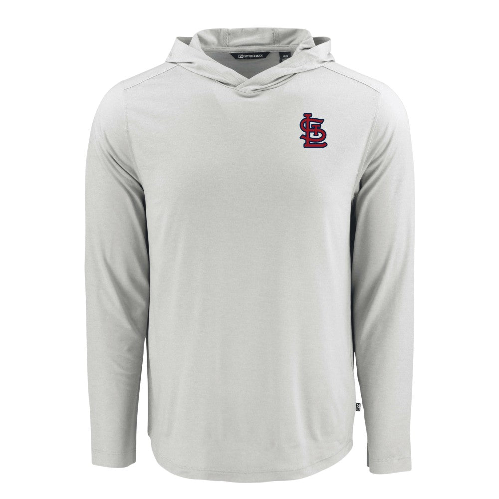 St. Louis Cardinals Cutter & Buck Coastline Epic Comfort Recycled Eco Hoodie Long Sleeve T-Shirt Discount
