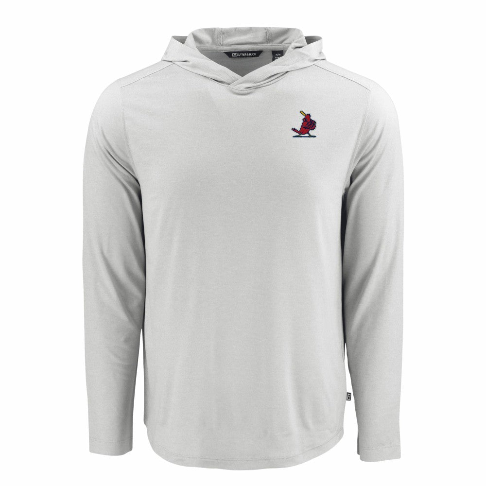 St. Louis Cardinals Cutter & Buck Coastline Epic Comfort Recycled Eco Hoodie Long Sleeve T-Shirt Online