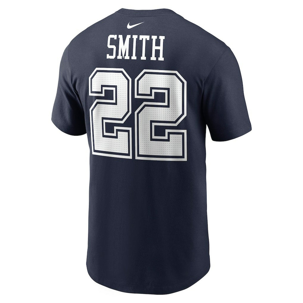 Emmitt Smith Dallas Cowboys Retired Player Name & Number T-Shirt - Navy - Nike