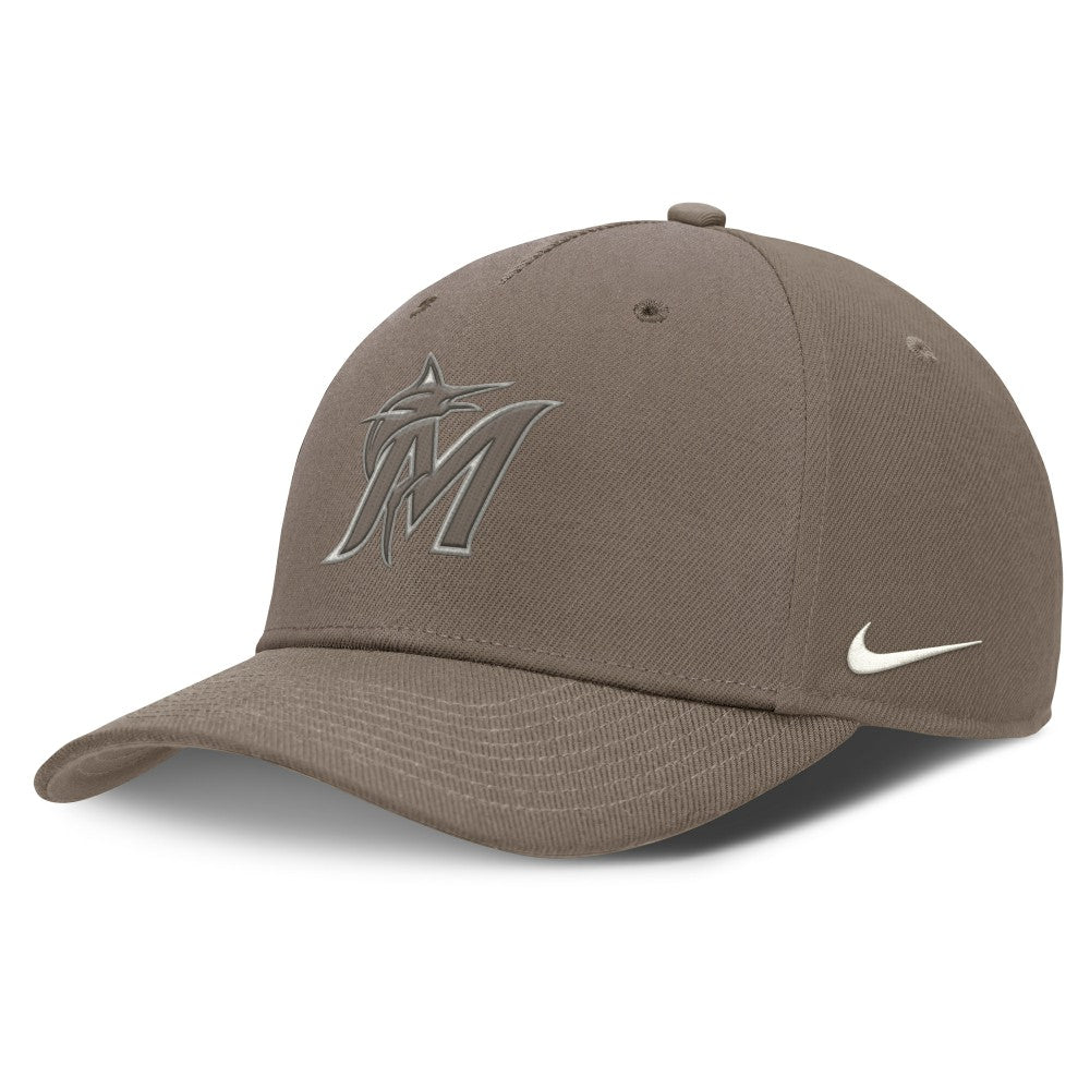 Miami Marlins Nike Rise Performance Adjustable Hat Discount
