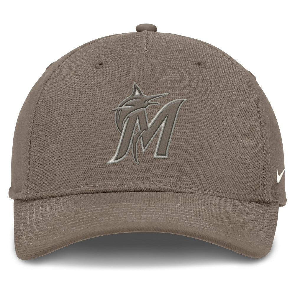 Miami Marlins Nike Rise Performance Adjustable Hat Discount