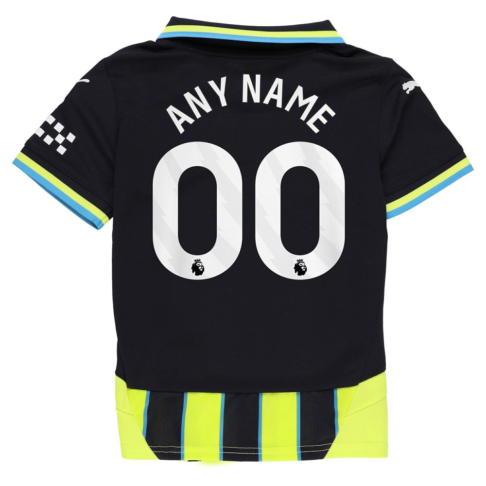 Puma - Manchester City Youth 2024/25 Away Replica Custom Jersey - Navy