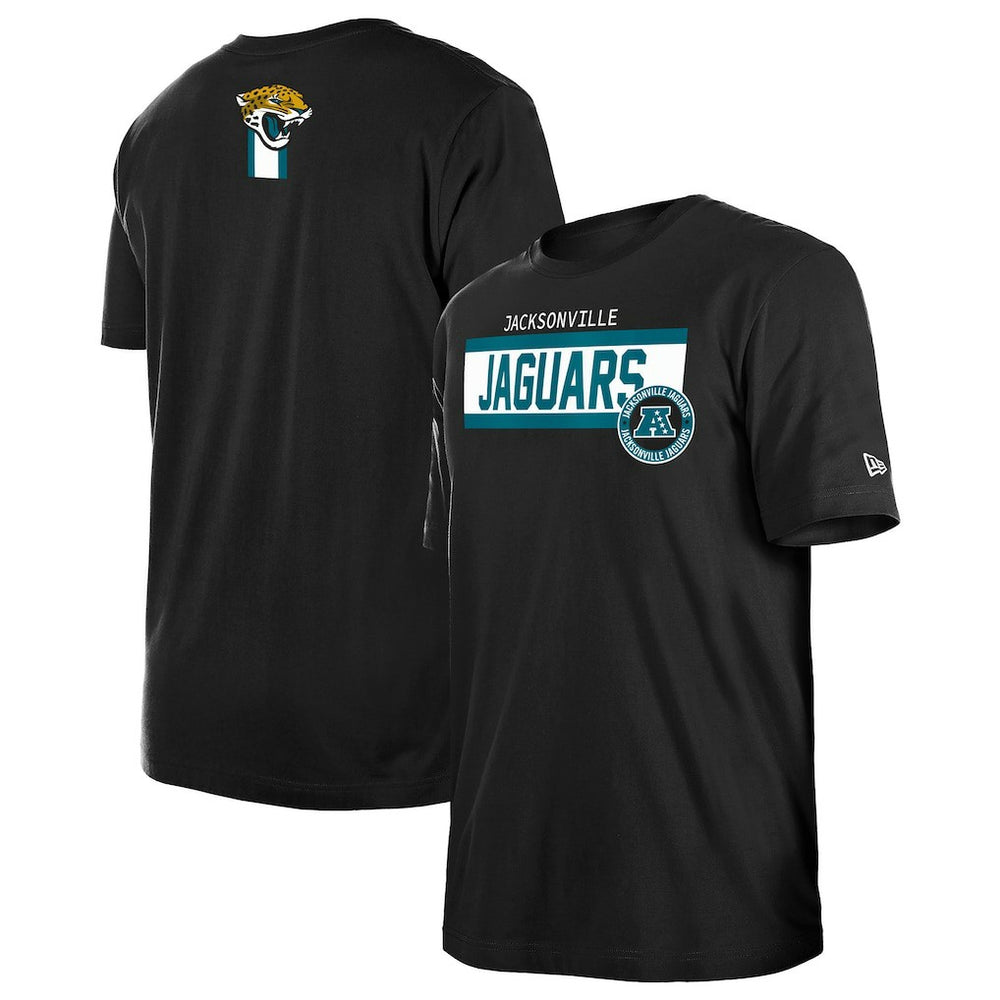 Jacksonville Jaguars New Era 3rd Down High Density Print T-Shirt - Black - NFL