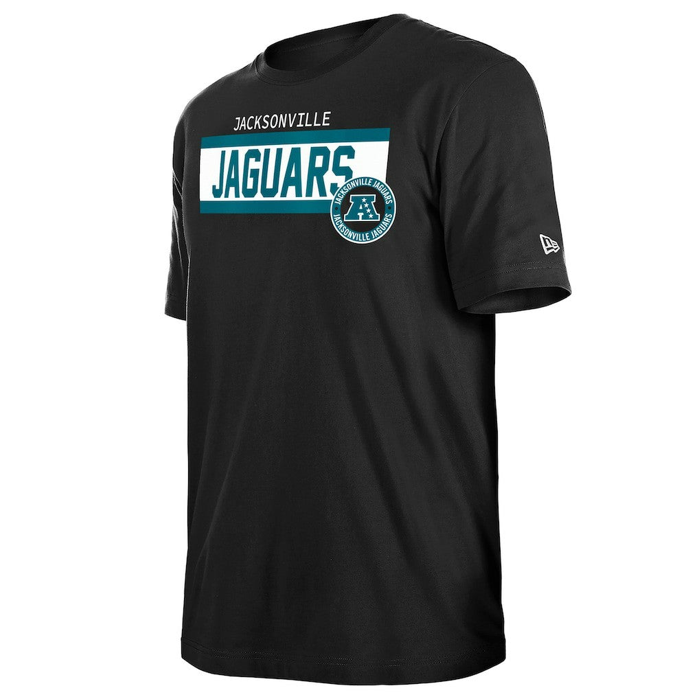 Jacksonville Jaguars New Era 3rd Down High Density Print T-Shirt - Black - NFL