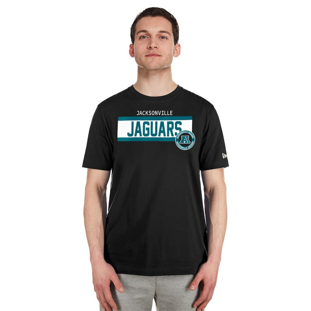Jacksonville Jaguars New Era 3rd Down High Density Print T-Shirt - Black - NFL