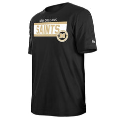 New Orleans Saints New Era 3rd Down High Density Print T-Shirt - Black - NFL