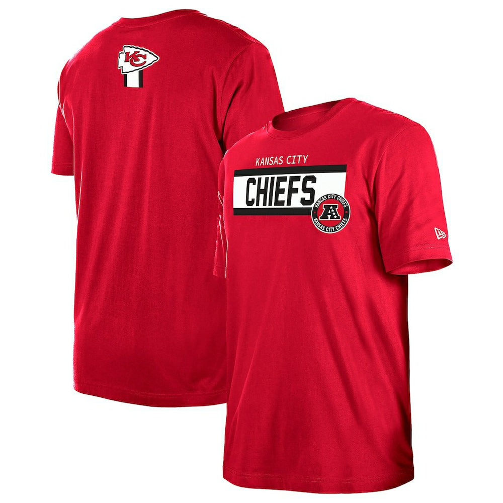 Kansas City Chiefs New Era 3rd Down High Density Print T-Shirt - Red - NFL