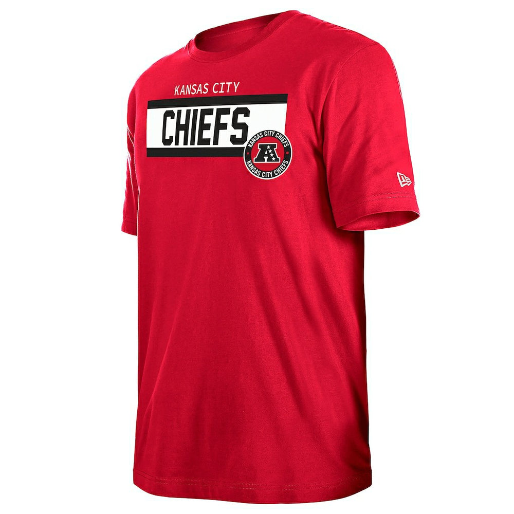 Kansas City Chiefs New Era 3rd Down High Density Print T-Shirt - Red - NFL
