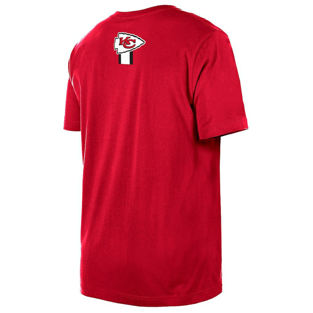 Kansas City Chiefs New Era 3rd Down High Density Print T-Shirt - Red - NFL