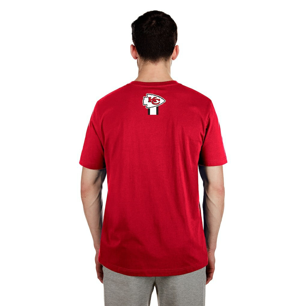 Kansas City Chiefs New Era 3rd Down High Density Print T-Shirt - Red - NFL
