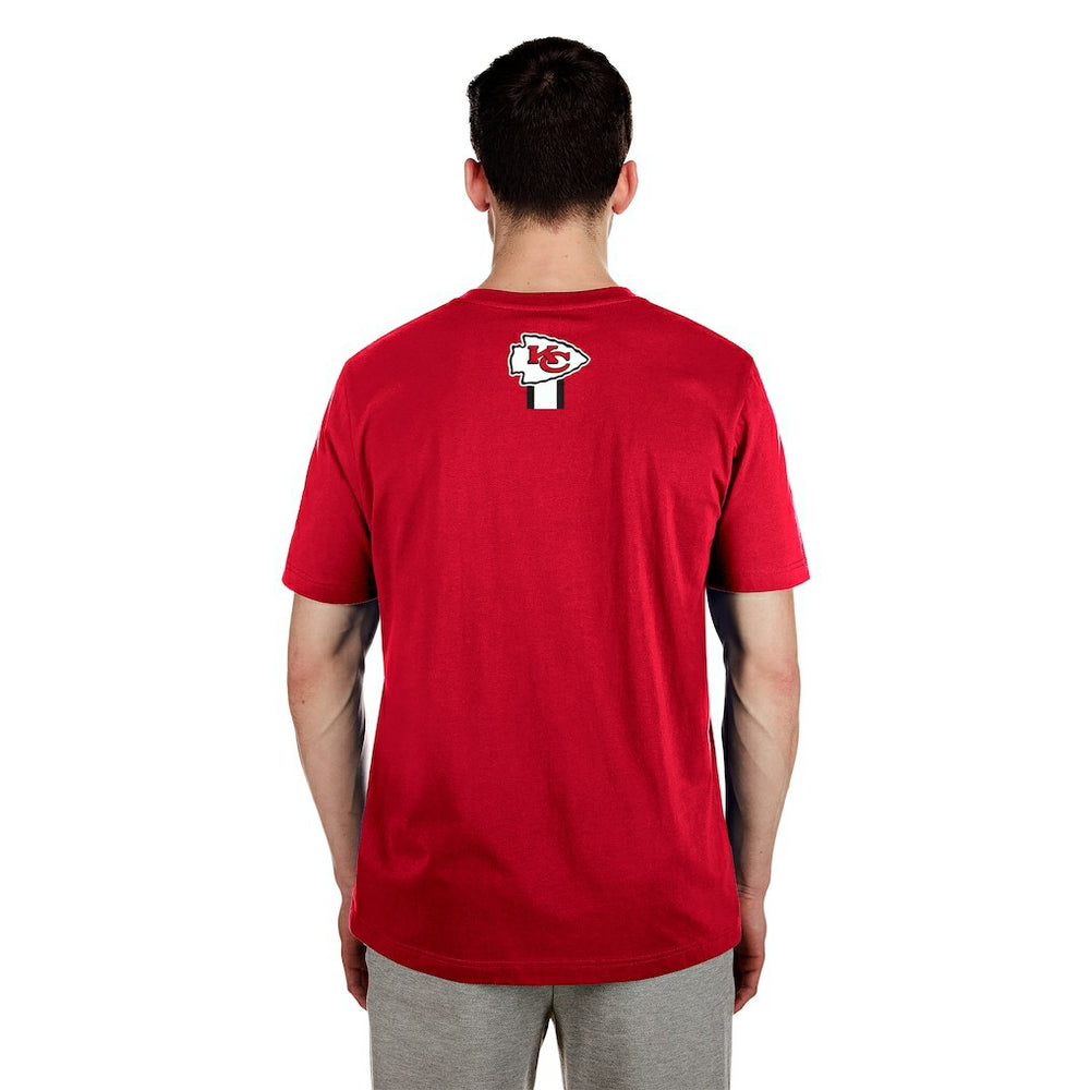 Kansas City Chiefs New Era 3rd Down High Density Print T-Shirt - Red - NFL